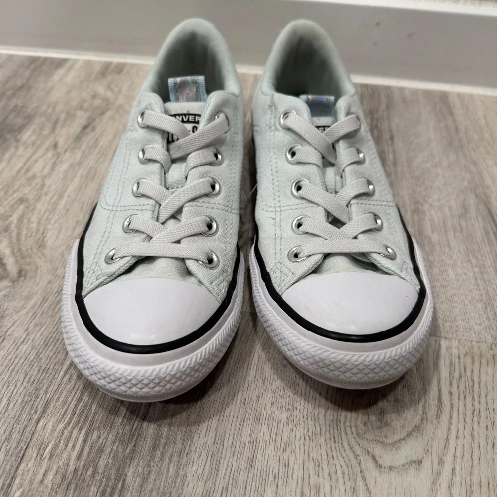 Converse Chuck Taylor All Star Low Mint‎ Green Iridescent Shoes A03633F Youth 3